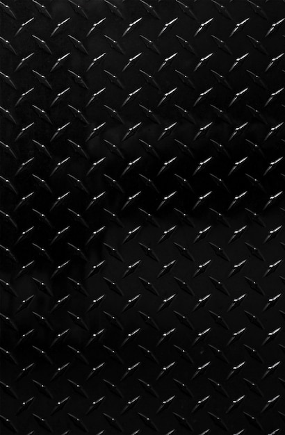 Free photo shiny black metal patterned background