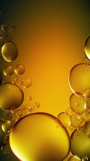 Free photo shiny bubbles wallpaper