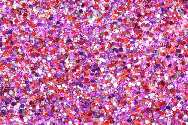 Shiny pink glitter festive background