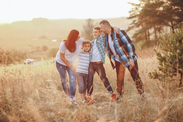 Free Photo shirt pants family togetherness summertime