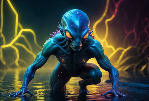 Free Photo shoot of fantastic alien