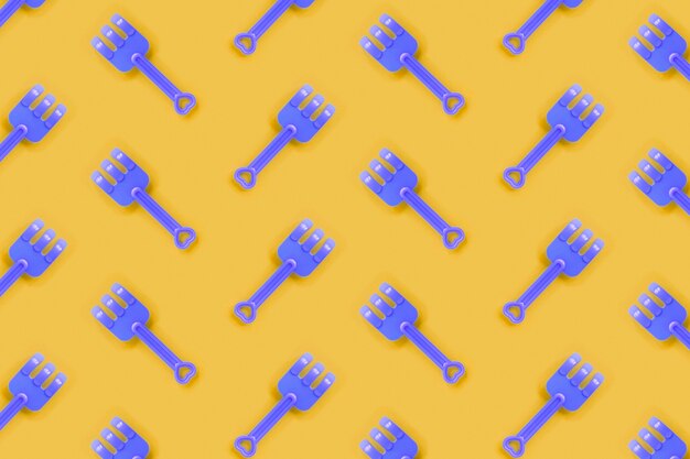 Shovel pattern for summer