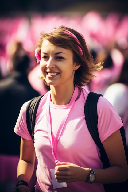 Free photo side view  young woman portrait