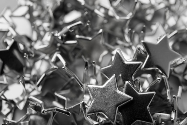 Free Photo silver aesthetic wallpaper with stars