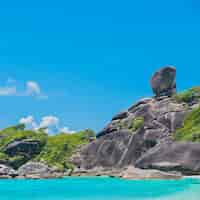 Free photo similan island