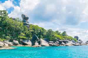 Free photo similan island