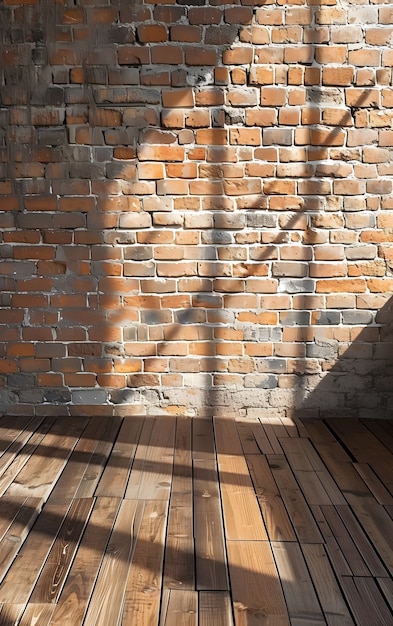 Free Photo simple brick wall surface texture