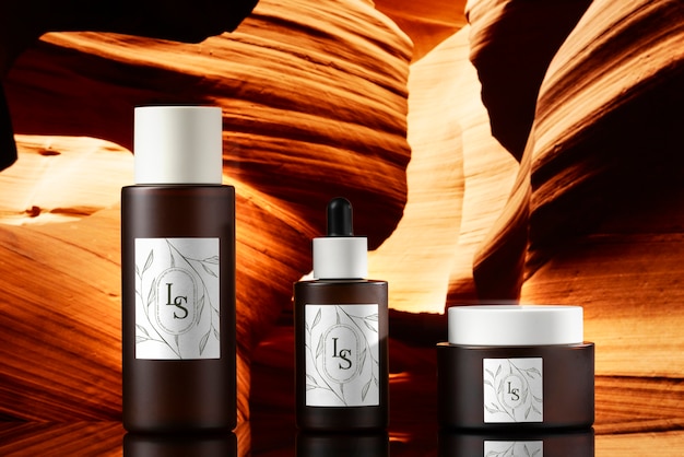 Free Photo skin regeneration product still life