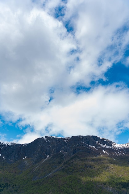 Skjolden Norway May 16 2023 Mountain