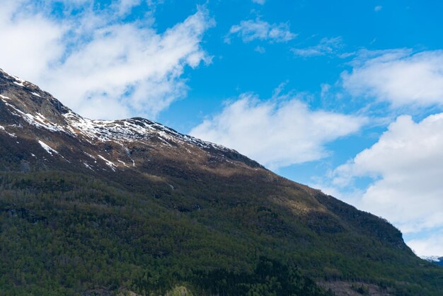 Skjolden Norway May 16 2023 Mountain