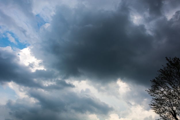 sky-clouds background.