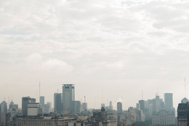 Skyline of urban landscape