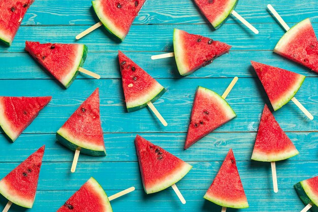 Slices of watermelon