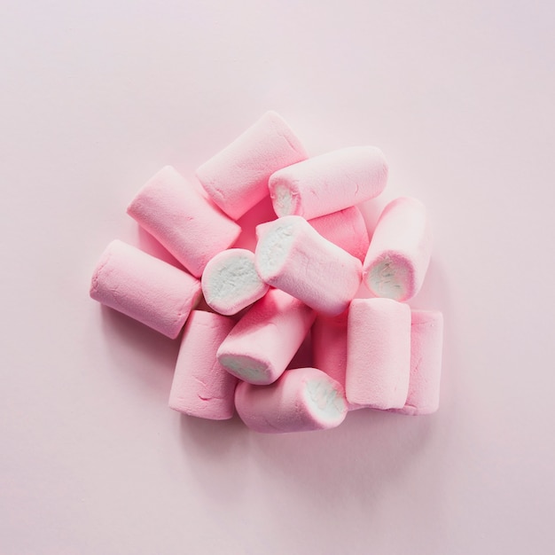 Small heap of marshmallows