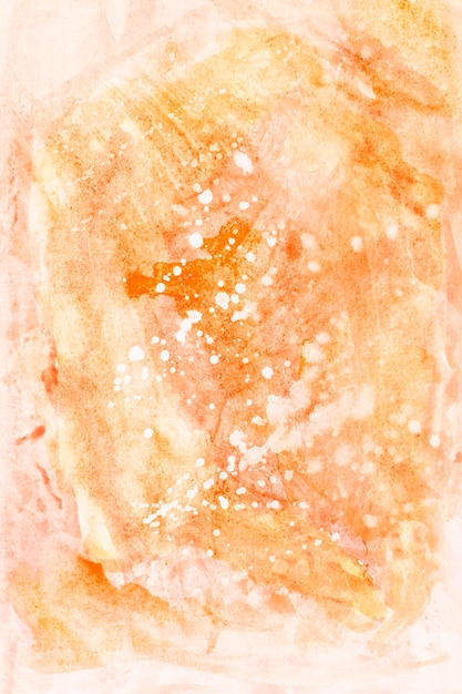 Free Photo smears of orange dye