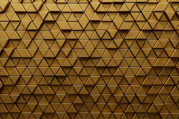 Free Photo smooth golden textured material