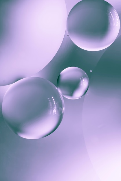 Free photo soft purple and grey bubbly abstract background