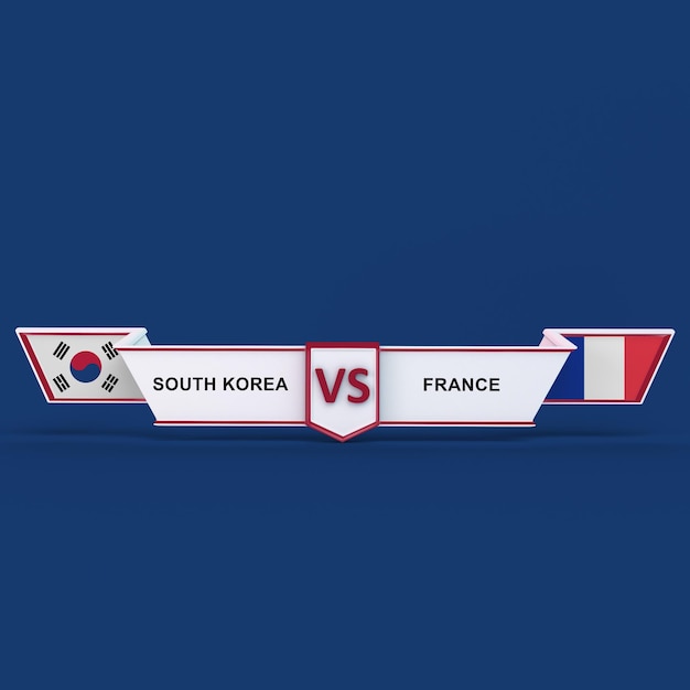 South Korea VS France