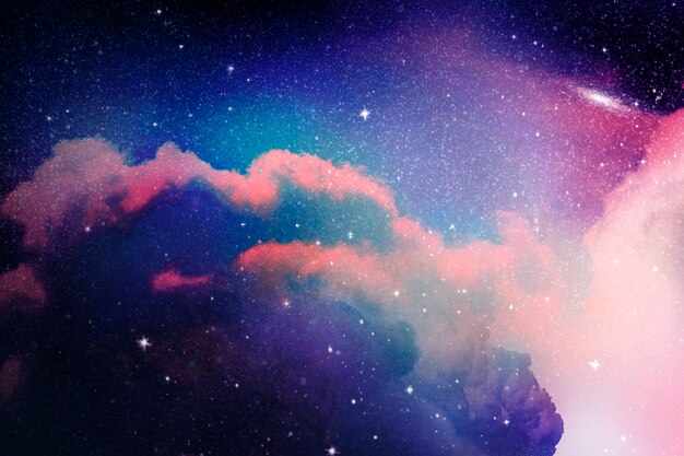 Space galaxy background