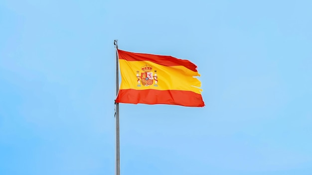 Free Photo spanish flag in alicante