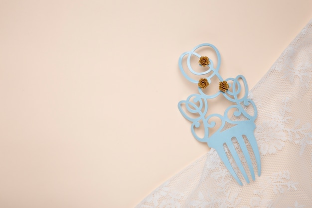 Spanish traditional comb still life