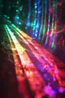 Free photo spectrum and flashes of coloured light