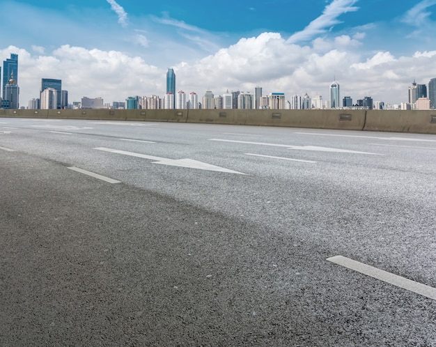 speed weather freeway empty background sunlight