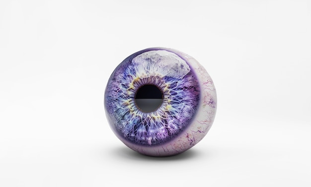 Free Photo sphere representing the iris of the eye