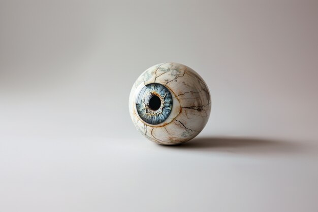 Sphere representing the iris of the eye