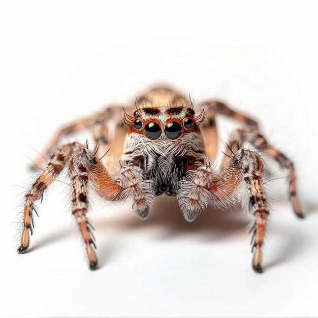 Spider in studio environment