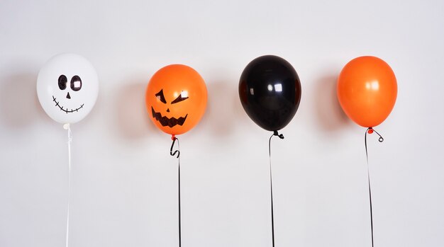 Spooky balloons for Halloween party