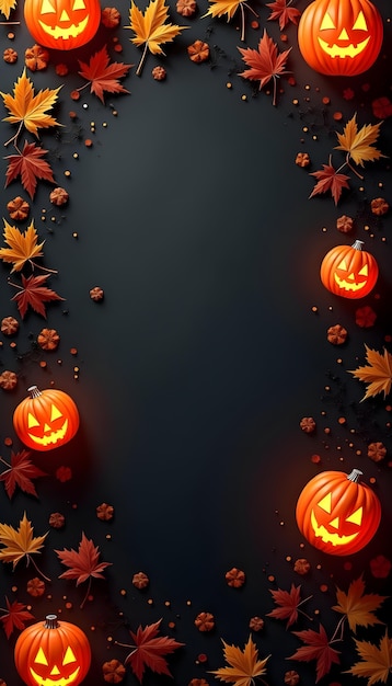 Free photo spooky halloween background