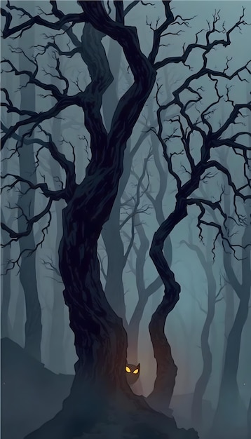 Free Photo spooky halloween background