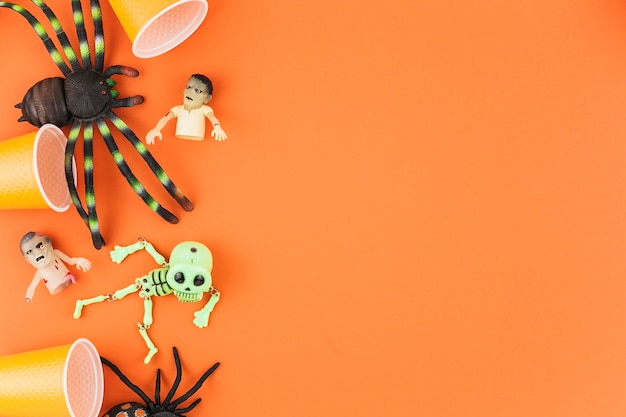 Free Photo spooky halloween decorations