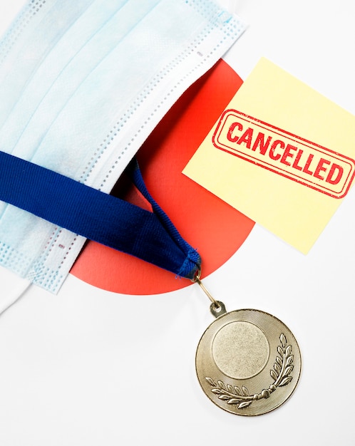 Free photo sports event cancelled arrangement