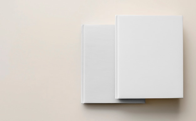 Free photo square book office mockup