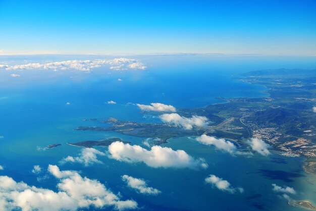 St Thomas aerial view