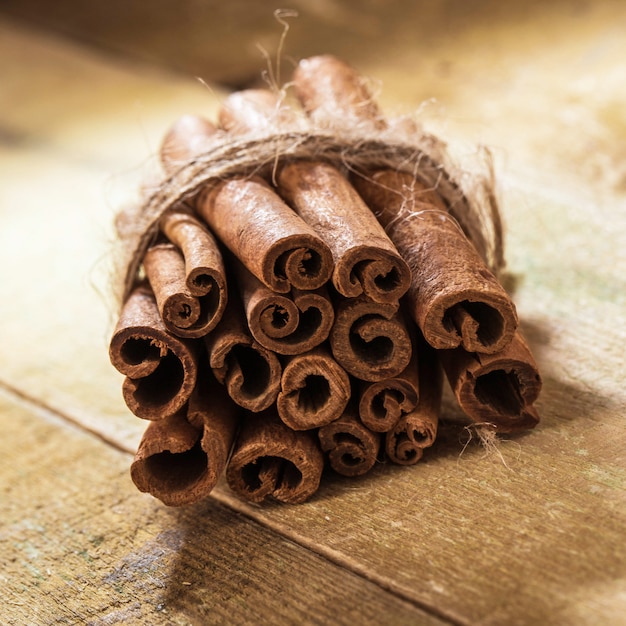 Free photo stack of cinnamon