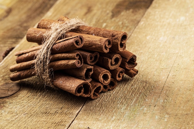 Free photo stack of cinnamon