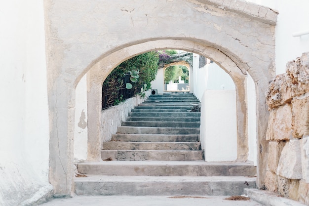 Stairs in the village