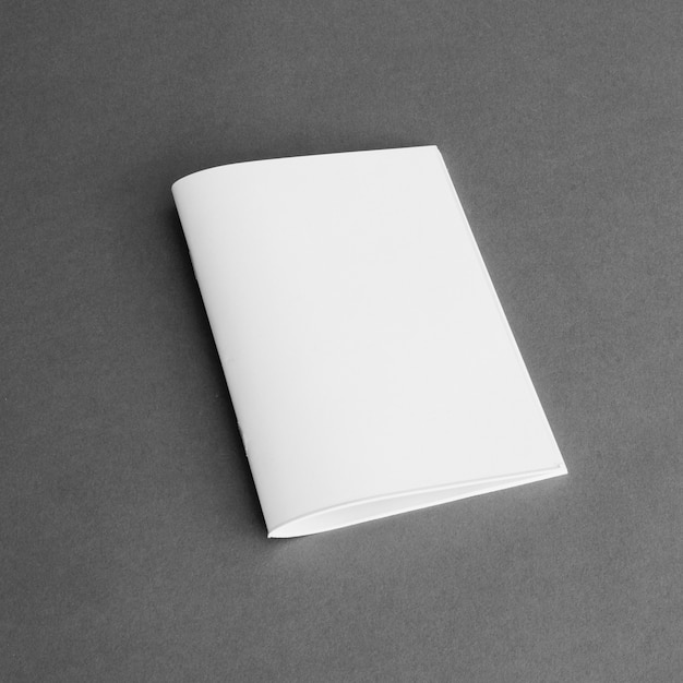 Stationery concept with sheet of paper