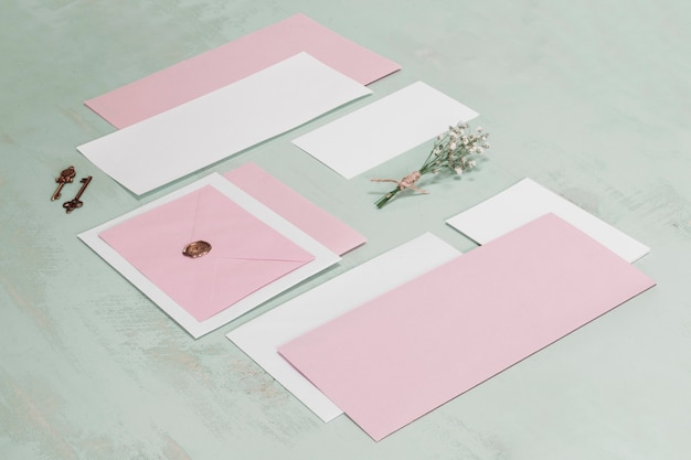 Stationery wedding concept