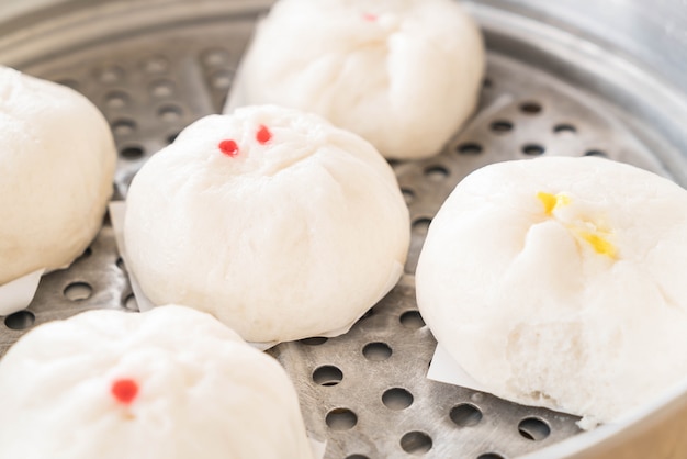 Free Photo steamed dumpling or chinese bun