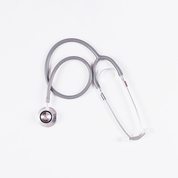 Free photo stethoscope isolated on white background