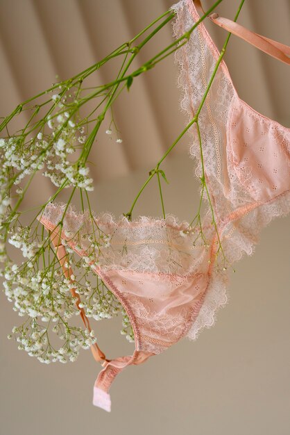 Still life of bra lingerie