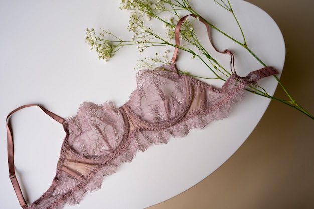 Still life of bra lingerie