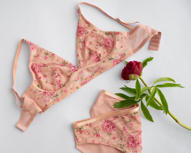 Free photo still life of bra lingerie