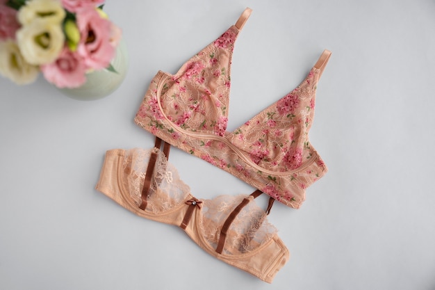 Free photo still life of bra lingerie