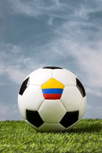 Still life of colombia national soccer team