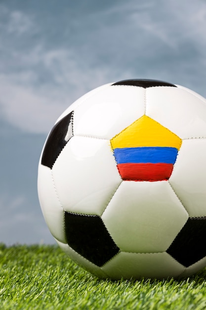 Still life of colombia national soccer team